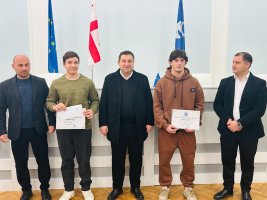 სამტრედიაში სხვადასხვა სფეროში მოღვაწე წარმატებული ადამიანები დააჯილდოეს