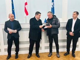 სამტრედიაში სხვადასხვა სფეროში მოღვაწე წარმატებული ადამიანები დააჯილდოეს