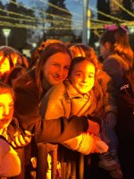 სამტრედიის  მთავარი ნაძვის ხე  საზეიმოდ აინთო