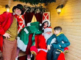 სამტრედიაში საქართველოს მთავრობის  ორგანიზებით საახალწლო ღონისძიები  ჩატარდა