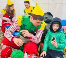 სამტრედიაში საქართველოს მთავრობის  ორგანიზებით საახალწლო ღონისძიები  ჩატარდა