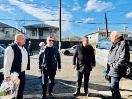 სამტრედიის მერმა შობა–ახალი წელი სტრატეგიული დანიშნულების ობიექტებში, 24 საათიან რეჟიმში მომუშავე პერსონალს მიულოცა