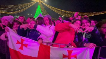 კახი კალაძის საახალწლო საჩუქარი სამტრედიელებს