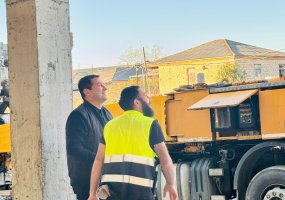 მე-4  საჯარო სკოლის რეაბილიტაცია აქტიურად მიმდინარეობს