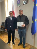 სამტრედიის მერმა სტიქიის დროს გამოჩენილი თანადგომისთვის მოხალისეები დააჯილდოვა