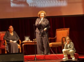 სამტრედიაში ეროსი მანჯგალაძის 100 წლის იუბილე საზეიმოდ აღინიშნა