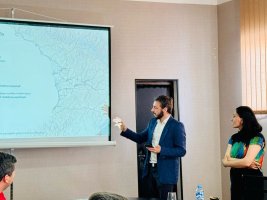 სამტრედიაში „შუა დერეფნის ქალაქების განვითარების“ სამუშაო შეხვედრა გაიმართა