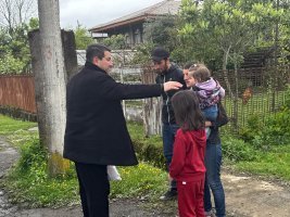 სააღდგომო მხარდაჭერის აქცია სამტრედიაში — 400-ზე მეტ ოჯახს დახმარება გადაეცა