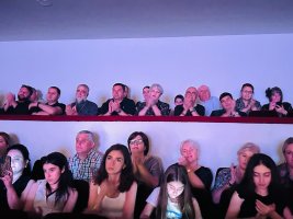 სამტრედიაში ჯანსუღ კახიძის 90 წლის იუბილესადმი მიძღვნილი კონცერტი გაიმართა