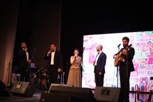 სამტრედიაში ჯანსუღ კახიძის 90 წლის იუბილესადმი მიძღვნილი კონცერტი გაიმართა