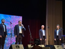 სამტრედიაში ჯანსუღ კახიძის 90 წლის იუბილესადმი მიძღვნილი კონცერტი გაიმართა