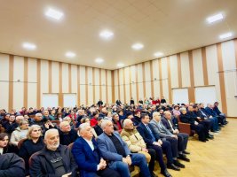 ღანირის ადმინისტრაციულ ერთეულში განახლებული ადმინისტრაციული შენობა ოფიციალურად გაიხსნა