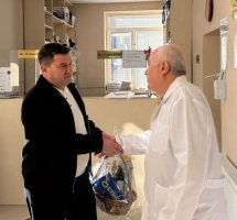 სამტრედიის მუნიციპალიტეტის მერმა საგანგებო სამსახურებს შობა-ახალი წელი მიულოცა