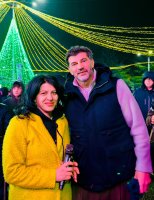 კახა კალაძე სამტრედიაში სოციალურად დაუცველ ოჯახებს საცხოვრებელი სახლები გადასცა