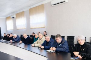 სამტრედიის მუნიციპალიტეტის მერიაში სამუშაო შეხვედრა გაიმართა