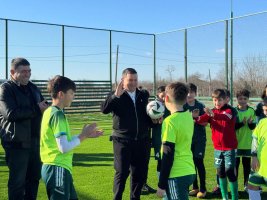 სოფელ მთისძირში ახალი მინიფეხბურთის მოედანი გაიხსნა