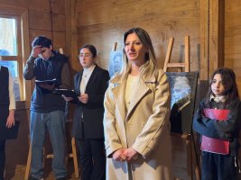 ნოღაში აკაკი შანიძის ხსოვნისადმი მიძღვნილი ღონისძიება განახლებულ სახლ-მუზეუმში გაიმართა