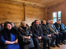 ნოღაში აკაკი შანიძის ხსოვნისადმი მიძღვნილი ღონისძიება განახლებულ სახლ-მუზეუმში გაიმართა