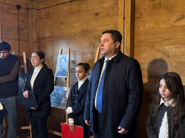 ნოღაში აკაკი შანიძის ხსოვნისადმი მიძღვნილი ღონისძიება განახლებულ სახლ-მუზეუმში გაიმართა