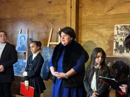 ნოღაში აკაკი შანიძის ხსოვნისადმი მიძღვნილი ღონისძიება განახლებულ სახლ-მუზეუმში გაიმართა