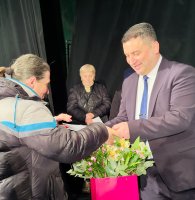 სამტრედიაში ქალბატონებს ქალთა საერთაშორისო დღე მიულოცეს