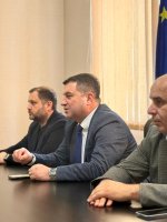 სამტრედიის მუნიციპალიტეტის მერიაში სამუშაო შეხვედრა გაიმართა