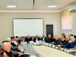 სამტრედიის მუნიციპალიტეტის მერიაში სამუშაო შეხვედრა გაიმართა