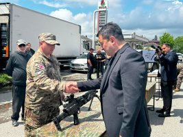საქართველოს დამოუკიდებლობის დღესთან დაკავშირებით, სამტრედიაში სხვადასხვა ღონისძიება გაიმართა