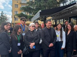 საქართველოს დამოუკიდებლობის დღესთან დაკავშირებით, სამტრედიაში სხვადასხვა ღონისძიება გაიმართა