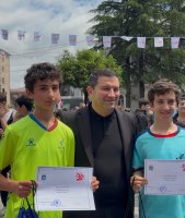 საქართველოს დამოუკიდებლობის დღესთან დაკავშირებით, სამტრედიაში სხვადასხვა ღონისძიება გაიმართა