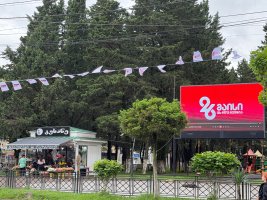 საქართველოს დამოუკიდებლობის დღესთან დაკავშირებით, სამტრედიაში სხვადასხვა ღონისძიება გაიმართა