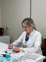 სამტრედიის საზოგადოებრივი ჯანდაცვის ცენტრში უფასო ოფთალმოლოგიური გამოკვლევები გაიმართა