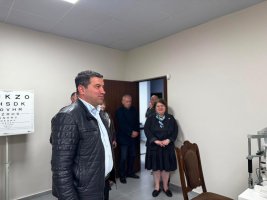სამტრედიის საზოგადოებრივი ჯანდაცვის ცენტრში უფასო ოფთალმოლოგიური გამოკვლევები გაიმართა