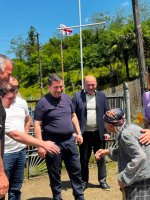სამტრედიის მუნიციპალიტეტის მერმა აგრაფინა ლორიას 100 წლის იუბილე მიულოცა