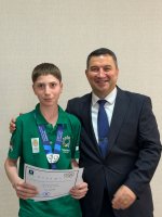 დავით ბახტაძემ ოლიმპიური ფესტივალის წარმატებული მონაწილეები და მათი მწვრთნელები დააჯილდოვა