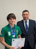 დავით ბახტაძემ ოლიმპიური ფესტივალის წარმატებული მონაწილეები და მათი მწვრთნელები დააჯილდოვა