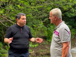 დავით ბახტაძემ ტოლებსა და ოფეთში მიმდინარე ინფრასტრუქტურული სამუშაოები დაათვალიერა