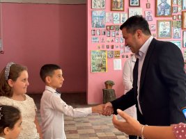 ჭაგნის საჯარო სკოლას დაარსებიდან 150 წლის იუბილე მიულოცეს