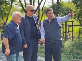 სამტრედიაში მიმდინარე ინფრასტრუქტურული პროექტების მონიტორინგი