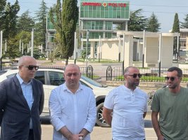 სამტრედიაში სოხუმის დაცემის 33-ე წლისთავთან დაკავშირებით დაღუპულ გმირთა ხსოვნას პატივი მიაგეს