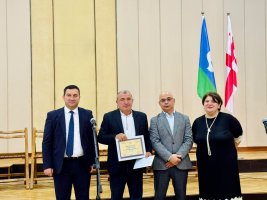 სამტრედიაში ღვაწლმოსილი პედაგოგები დააჯილდოვეს