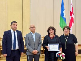 სამტრედიაში ღვაწლმოსილი პედაგოგები დააჯილდოვეს