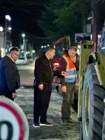 სამტრედიაში სანიაღვრე ინფრასტრუქტურის მოწესრიგება გრძელდება